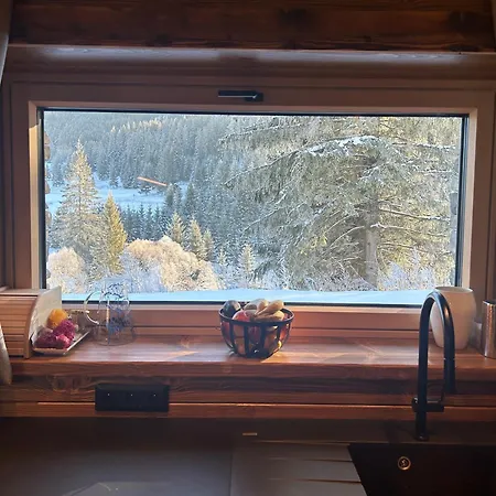 בקתה Mountain Rock - Luxury Retreat At Kvacianska Dolina