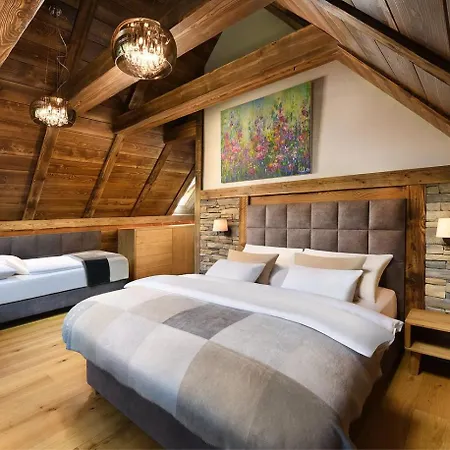 シャレー Mountain Rock - Luxury Retreat At Kvacianska Dolina *