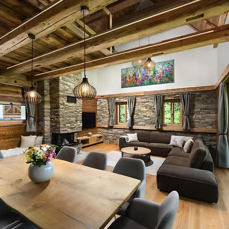 Domek alpejski Mountain Rock - Luxury Retreat At Kvacianska Dolina Zuberzec