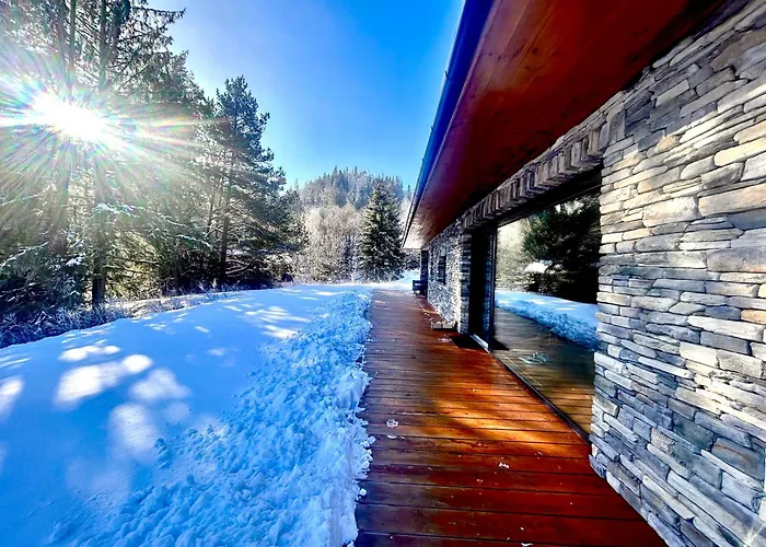 בקתה Mountain Rock - Luxury Retreat At Kvacianska Dolina