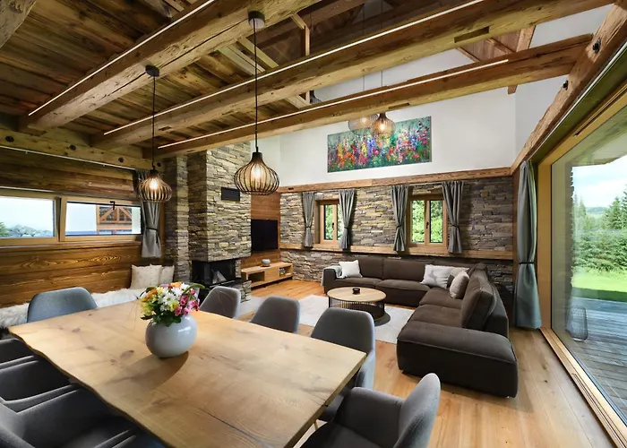 בקתה Mountain Rock - Luxury Retreat At Kvacianska Dolina זוברץ