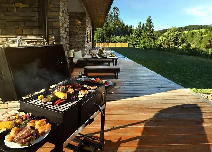 בקתה Mountain Rock - Luxury Retreat At Kvacianska Dolina *